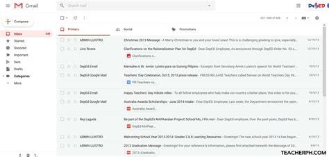 deped email.